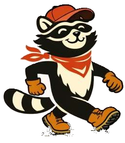 Clean Raccoon Logo